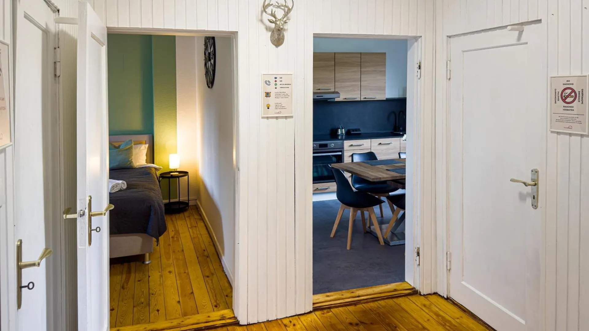 Immostay #8 - Haus Fuer 13 Personen Mit 7 Zimmer - Grosser Garten & Grill, Free Parking, Wlan Bremen Tyskland